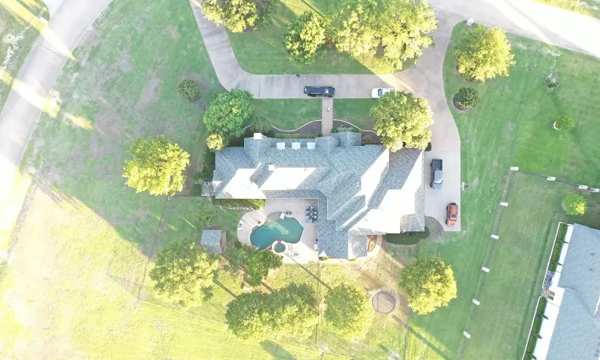 New shingle roof installation on a home in Terrell
